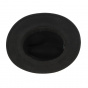 Traveller hat / Brown wool Fedora - brown band