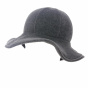 Gray fleece hat - Traclet