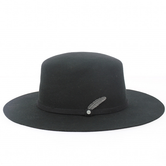 Chapeau Amish Feutre laine Noir  - Stetson Chapeau Amish Feutre laine Noir  - Stetson