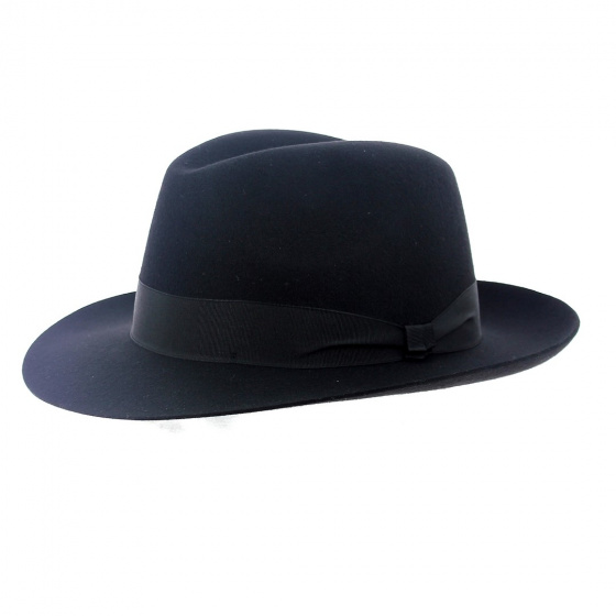 Hans Wool Felt Fedora Hat - Traclet