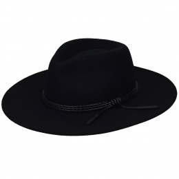 Traveller Piston Felt Hat Black - Bailey