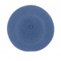 Basque Beret Kopka - grey blue