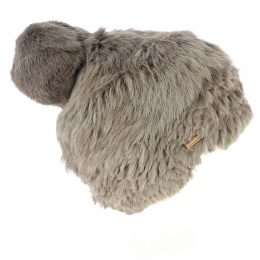 Rabbit fur beanie