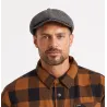 casquette beret brood brown herringbone brixton Reference : 2255 | Chapellerie Traclet