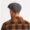 casquette beret brood brown herringbone brixton Reference : 2255 | Chapellerie Traclet