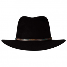 Leisure Time Black Felt Hat - Akubra