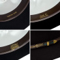 Leisure Time Black Fur Felt Hat - Akubra