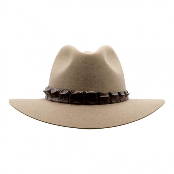 Chapeau Traveller Coolabah Feutre Poil Bran - Akubra Chapeau Traveller Coolabah Feutre Poil Bran - Akubra