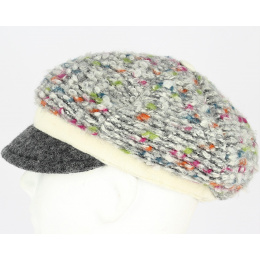 Casquette gavroche Aleonora Grise - Traclet
