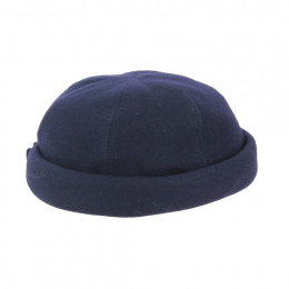 Cooper Winter Wool Beanie Navy - Traclet