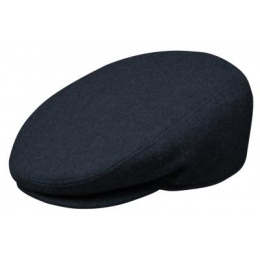 Traditional cap kent plain black