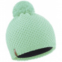 Plain Seafoam Green Pompom Beanie - LeDrapo