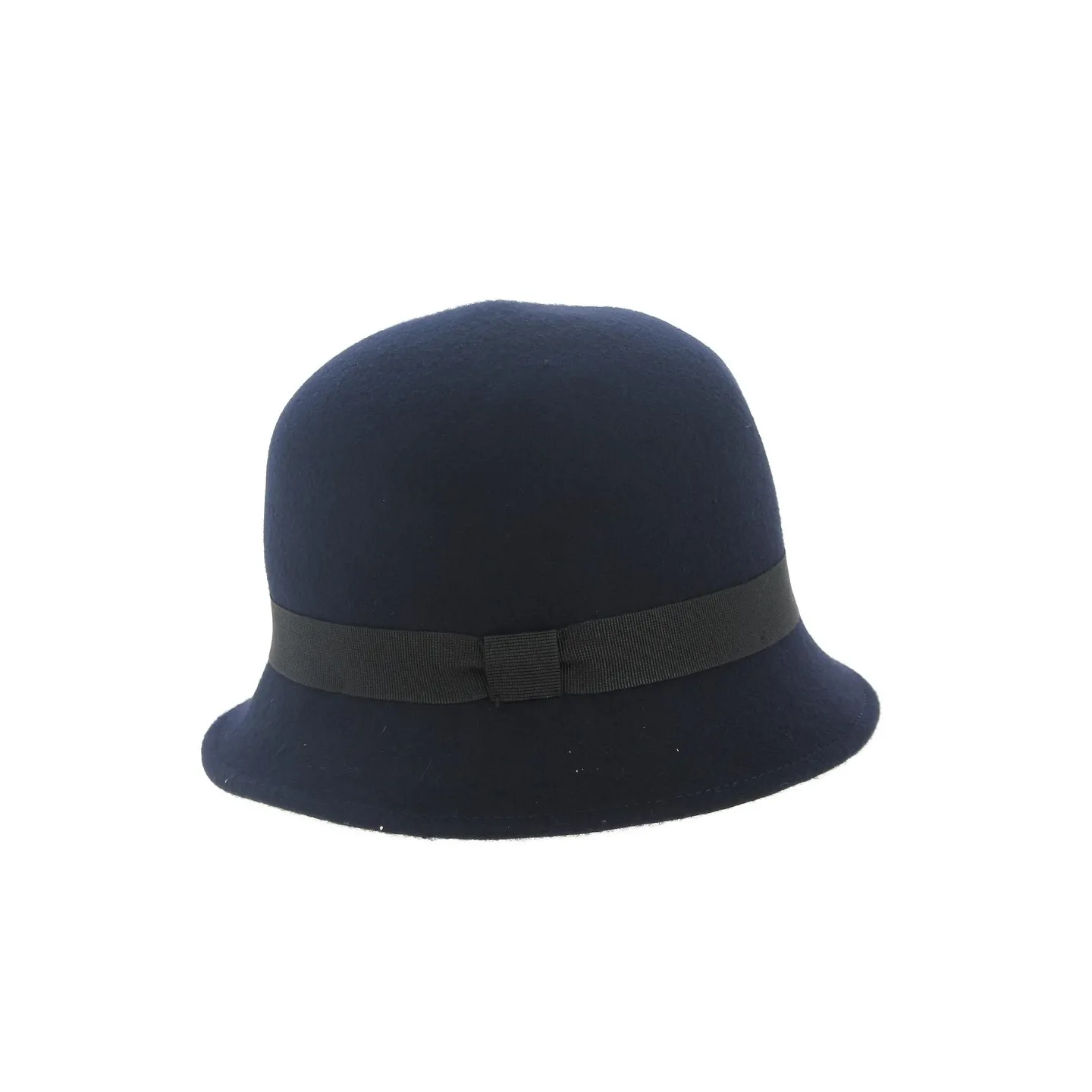 Chapeau cloche feutre laine Taffta Reference : 11323 | Chapellerie Traclet