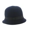 Chapeau cloche feutre laine Taffta Reference : 11323 | Chapellerie Traclet