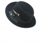 Women's Black Taffeta Hat