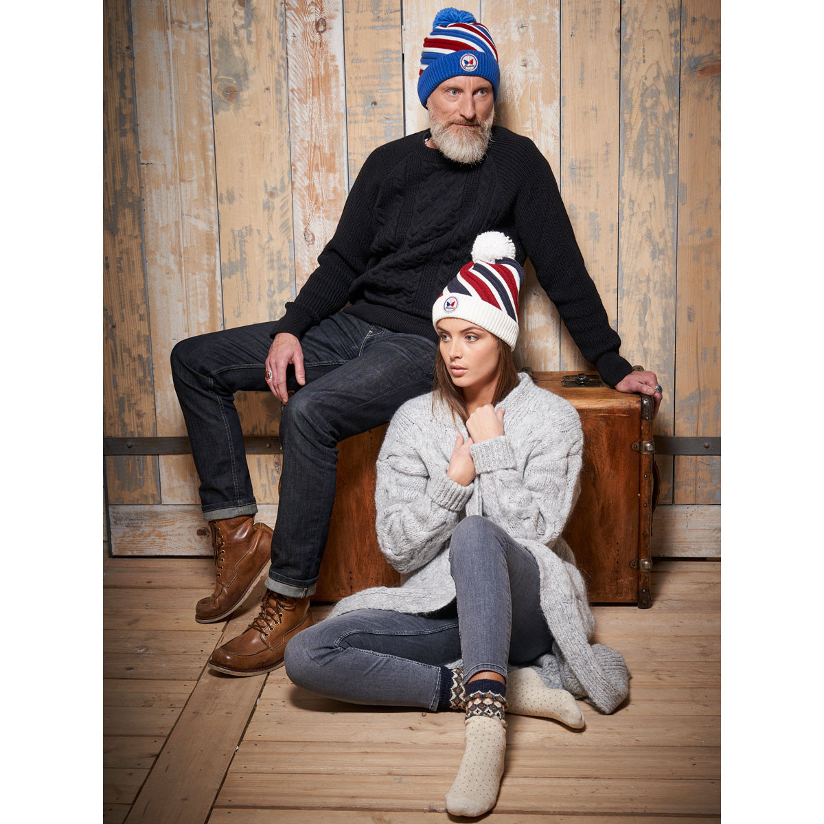 Bonnets de Ski pour Femme, chauds et doublés polaire - Pipolaki