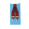 Bretelle rouge avec petits point noir Reference : 11388 | Chapellerie Traclet