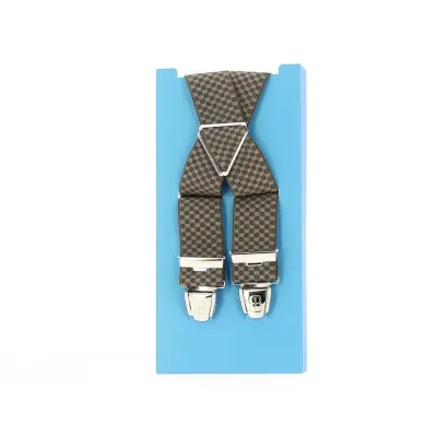 Fancy beige suspenders Reference: 11393 | Chapellerie Traclet