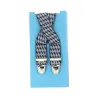 Bretelle fantaisie bleu - noir - blanche Reference : 11396 | Chapellerie Traclet