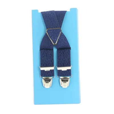 Bretelle bleu Marine Reference : 11401 | Chapellerie Traclet