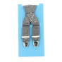 Gray Fancy Suspenders