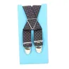 Fancy Suspenders - Black round Reference: 11408 | Chapellerie Traclet