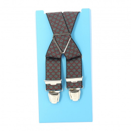 Fancy Suspenders - Red Round