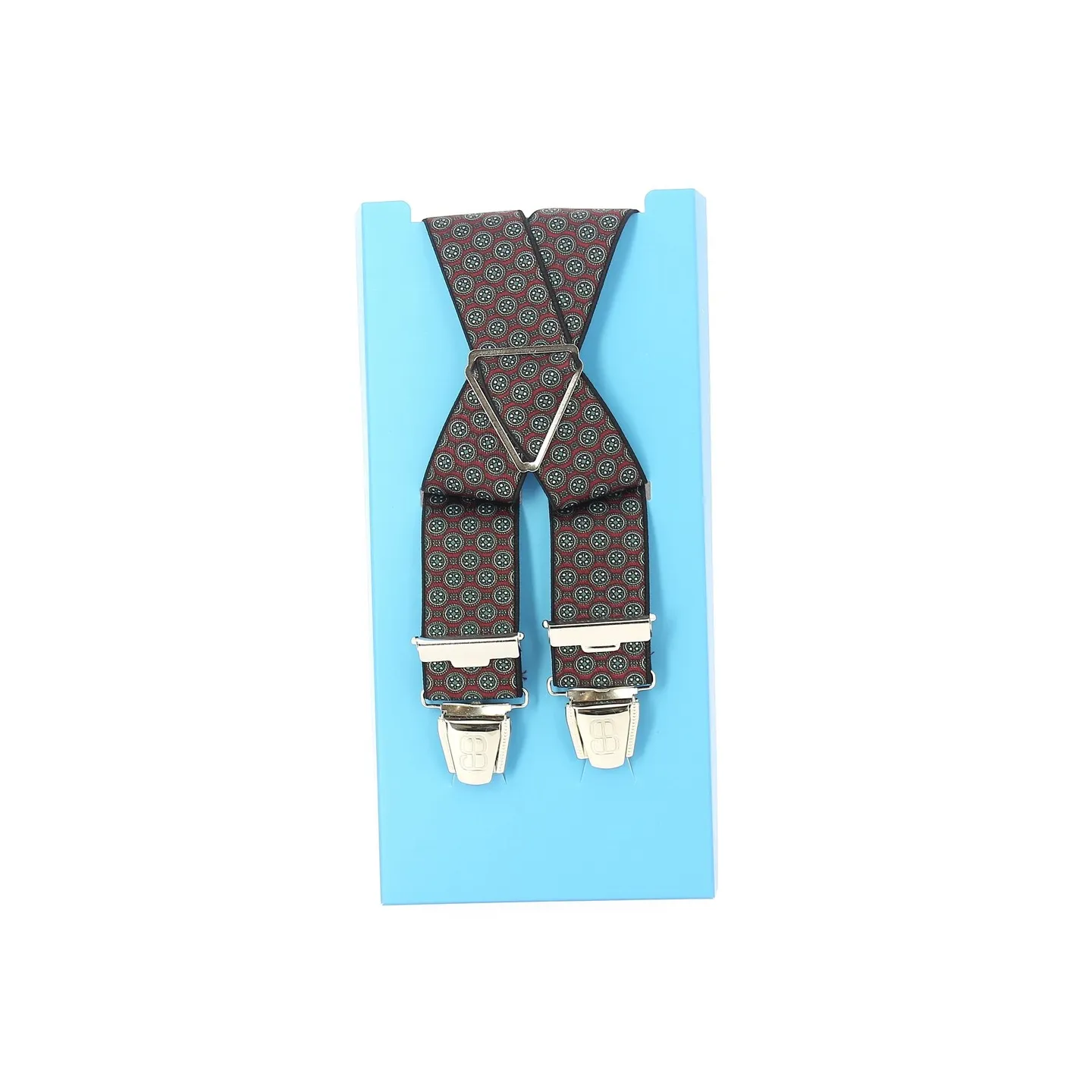 Fancy Suspenders - Red Round Reference: 11410 | Chapellerie Traclet