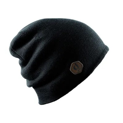 Bonnet Le Drapo  Marius 2 en 1 Noir Reference : 6216 | Chapellerie Traclet