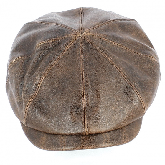 Casquette Houston cuir Vieilli - Crambes