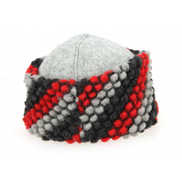 Women's Victoria Gray Wool Toque - Traclet
