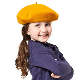 Vêtements Confortables Bérets Accessoires pour Enfants Fille Automne Laine dhiver Beret Petit Ressort Chapeaux Dôme Cap Fille Casquettes Mode 