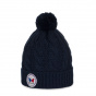 Kids Pom Pom Beanie Alpina Navy - Pipolaki