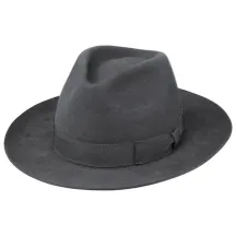 chapeau bogarte feutre poil Anthracite Reference : 11466 | Chapellerie Traclet