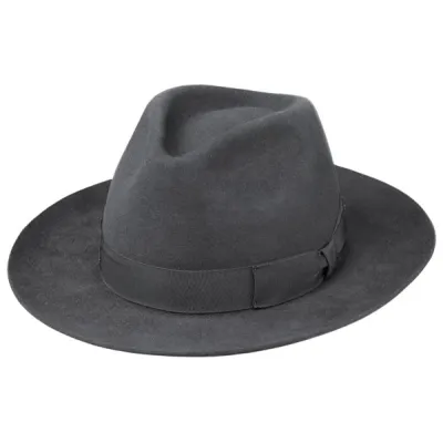 chapeau bogarte feutre poil Anthracite Reference : 11466 | Chapellerie Traclet