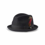 Chapeau Trilby Gain Noir - Brixton