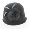 chapeau cloche en feutre Reference : 2435 | Chapellerie Traclet