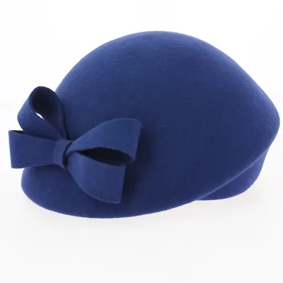 Béret Formé Laine Bleu - Traclet Reference : 11474 | Chapellerie Traclet