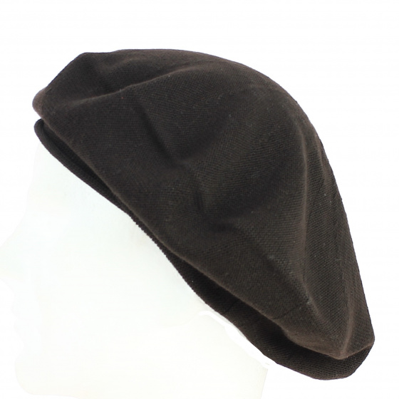 Beret  été coton Marron- Traclet