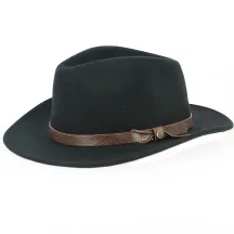 Chapeau de France Traveller Wool Felt Hat Black - Traclet Reference: 4764 | Chapellerie Traclet