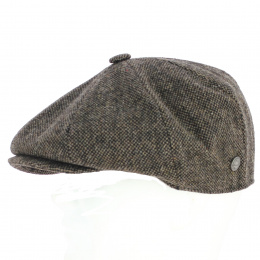 Casquette Irlandaise Frank Laine Marron chiné - TRACLET