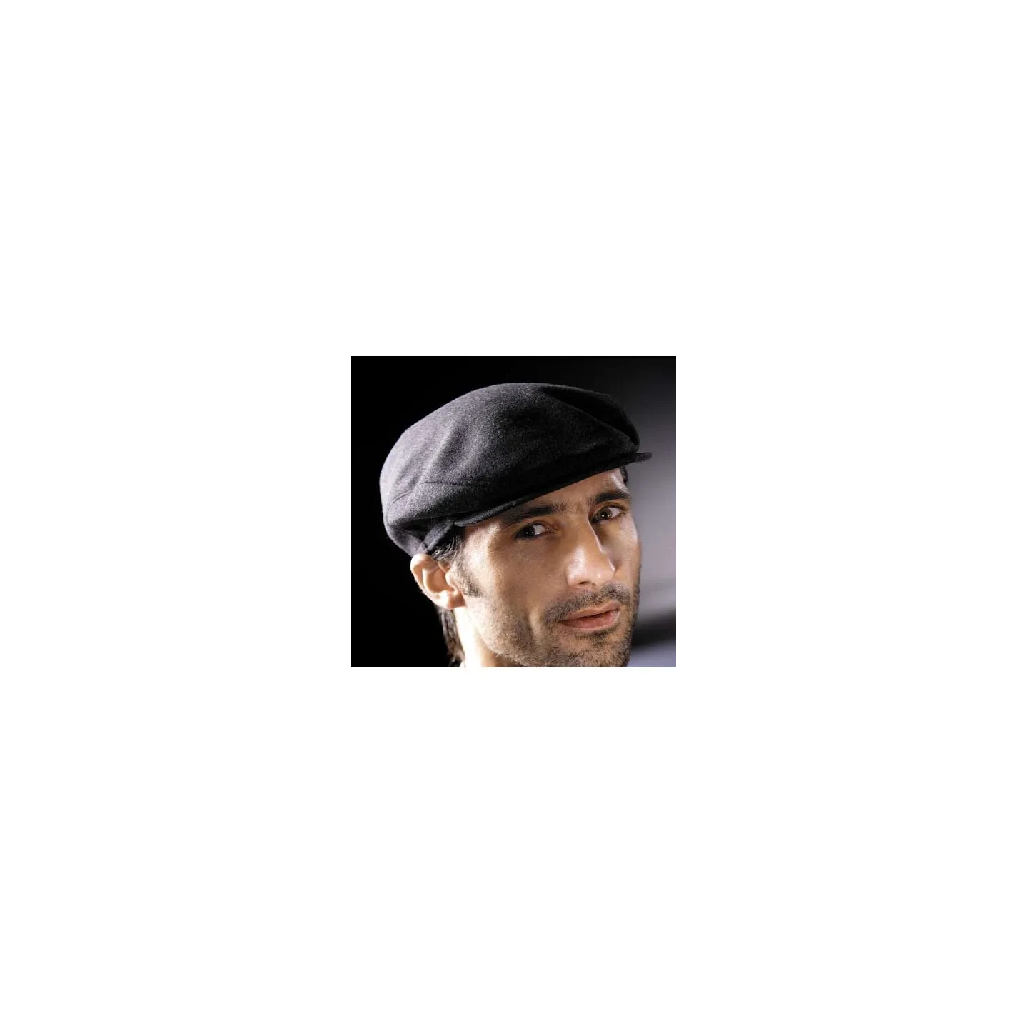 Casquette homme noire Traclet