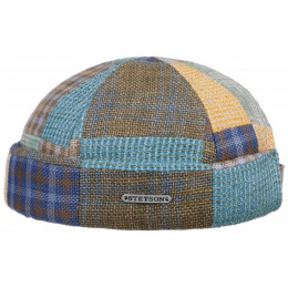Bonnet Docker Jersey Coton Bleu - Stetson
