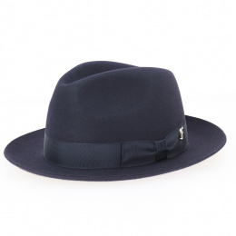 Chapeau Fedora Bogarte Marine - Flechet