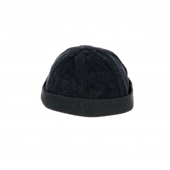 Black velvet miki hat