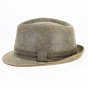 Trilby Roo Hat Vintage Leather - Traclet