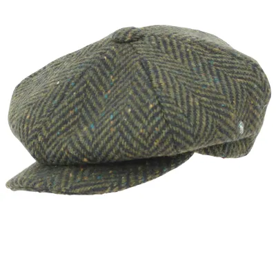 Irish Cap Olive Fingal Chevron Irish Cap - City Sport Reference: 11503 | Traclet Hat Shop