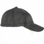 American leather cap - Brown Leather Baseball David - Traclet
