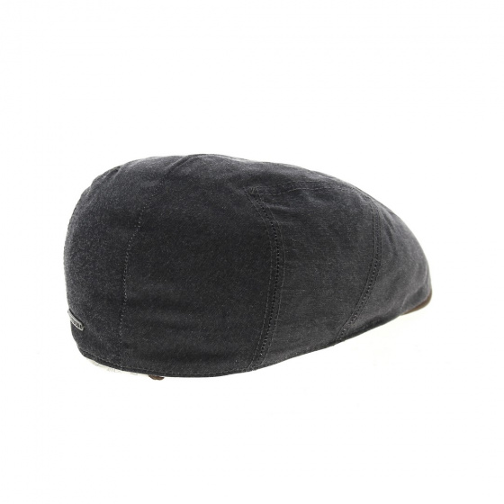 Casquette Bec de Canard Ohio Waxed Grise - Stetson