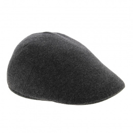 Grey Polo cap with ear flaps - Crambes